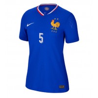 France Jules Kounde #5 Replica Home Shirt Ladies Euro 2024 Short Sleeve